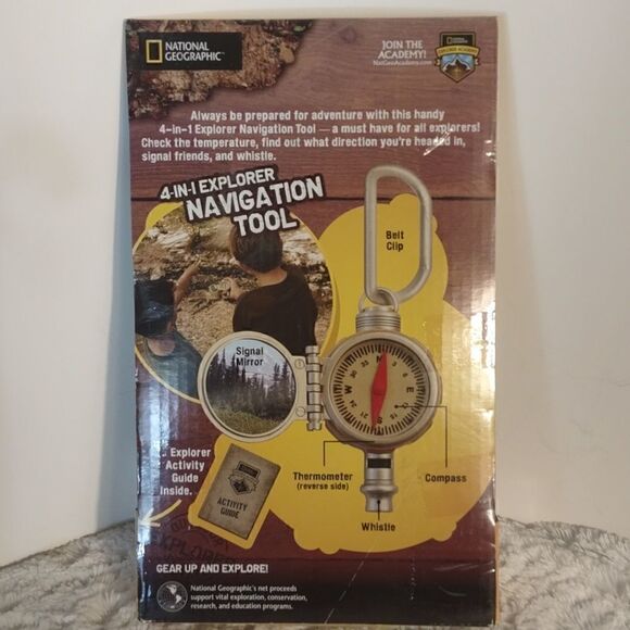 National Geographic 4-in-1 Navigation Tool - Picture 2 of 4